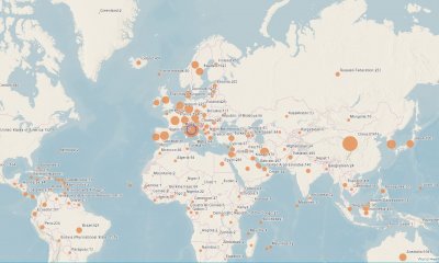 Live-Karte zum Coronavirus (Stand 22. März)
